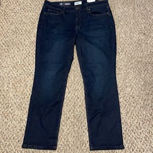 Sonoma Supersoft Midrise Straight Leg Jeans 16 S